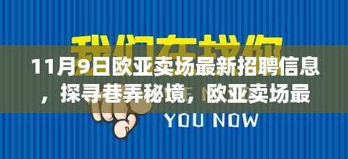 欧亚卖场最新招聘信息揭秘，巷弄秘境中的特色小店招募人才