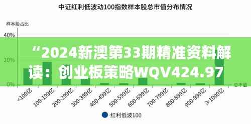 “2024新澳第33期精准资料解读:创业板策略WQV424.97实施方法”