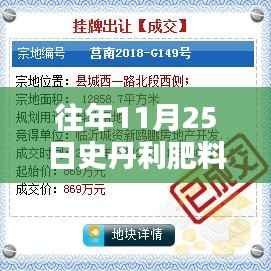 往年11月25日史丹利肥料价格概览,最新报价与分析