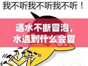 遇水不断冒泡,水遇到什么会冒泡